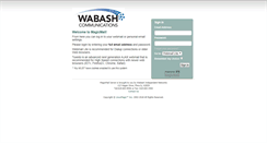 Desktop Screenshot of mail.wabash.net